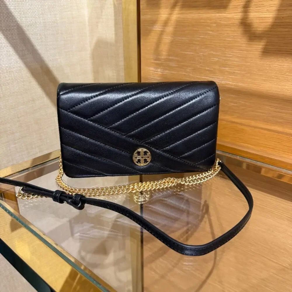 NEW‼️Tory Burch Willa Chevron Wallet Crossbody 188151 $420